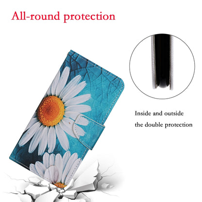 For Samsung Galaxy S25+ 5G Colored Drawing Pattern Leather Phone Case(Chrysanthemum) - Galaxy S25+ 5G Cases by buy2fix | Online Shopping UK | buy2fix