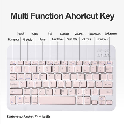 For Infinix Xpad 11 inch Candy Color Square Keys Bluetooth Keyboard Leather Case with Touchpad(Light Purple) - Others Keyboard by buy2fix | Online Shopping UK | buy2fix