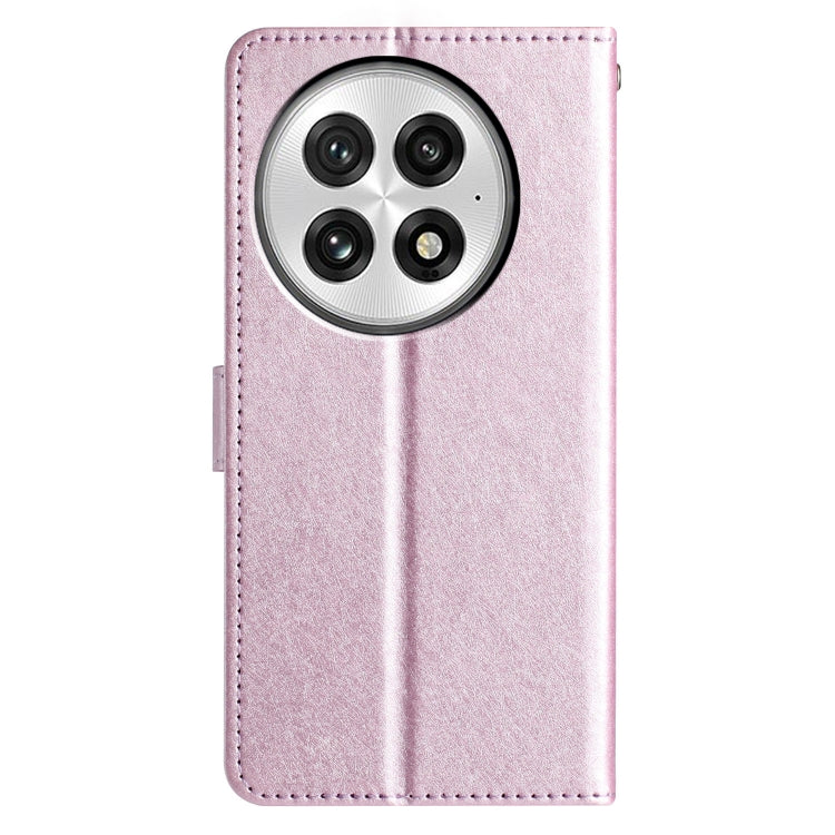 For OnePlus 13 Silk Texture Horizontal Flip Leather Phone Case(Rose Pink) - OnePlus Cases by buy2fix | Online Shopping UK | buy2fix