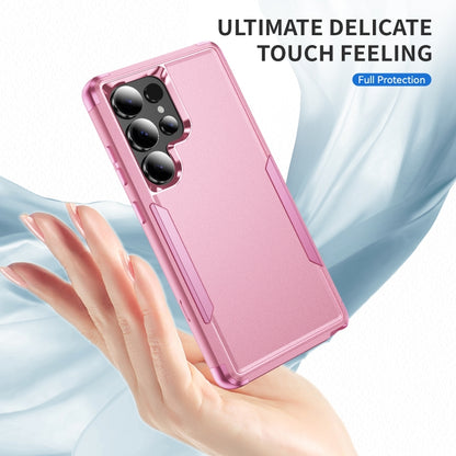 For Samsung Galaxy S25 Ultra 5G TPU + PC Shockproof Protective Phone Case(Pink) - Galaxy S25 Ultra 5G Cases by buy2fix | Online Shopping UK | buy2fix