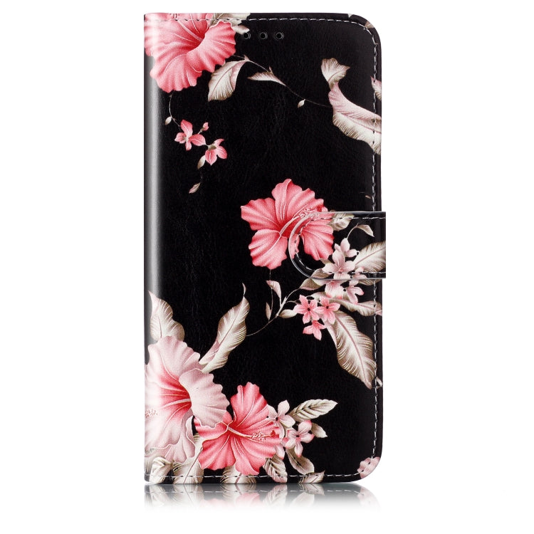 For Samsung Galaxy S25+ 5G Colored Drawing Marble Pattern Leather Phone Case(Azalea) - Galaxy S25+ 5G Cases by buy2fix | Online Shopping UK | buy2fix