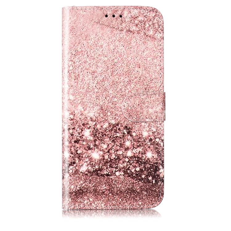 For Samsung Galaxy S25 Ultra 5G Colored Drawing Marble Pattern Leather Phone Case(Rose Gold) - Galaxy S25 Ultra 5G Cases by buy2fix | Online Shopping UK | buy2fix