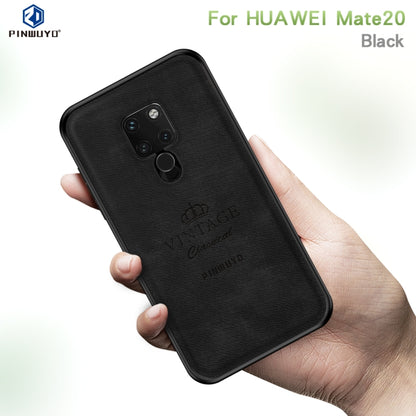 PINWUYO Anti-wrestling Waterproof Full Coverage PC Case for Huawei Mate 20(Black) - Huawei Cases by PINWUYO | Online Shopping UK | buy2fix