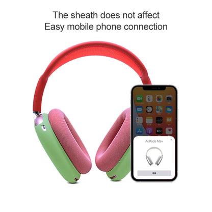 A Pair Full Coverage Anti-scratch Silicone Headphone Protective Case for AirPods Max(Silver Grey) - For AirPods Max by buy2fix | Online Shopping UK | buy2fix