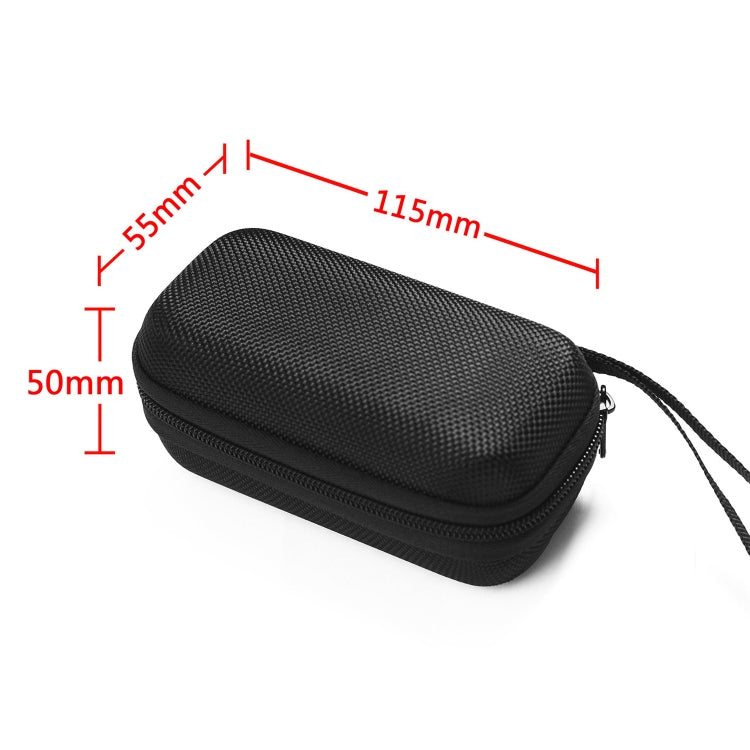 2 PCS Portable Handheld Shockproof Bluetooth Headset Protective Box Storage Bag for Bose SoundSport Free(Black) - Other Earphone Case by buy2fix | Online Shopping UK | buy2fix