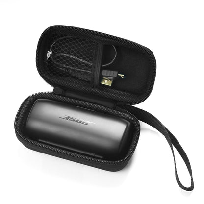 2 PCS Portable Handheld Shockproof Bluetooth Headset Protective Box Storage Bag for Bose SoundSport Free(Black) - Other Earphone Case by buy2fix | Online Shopping UK | buy2fix