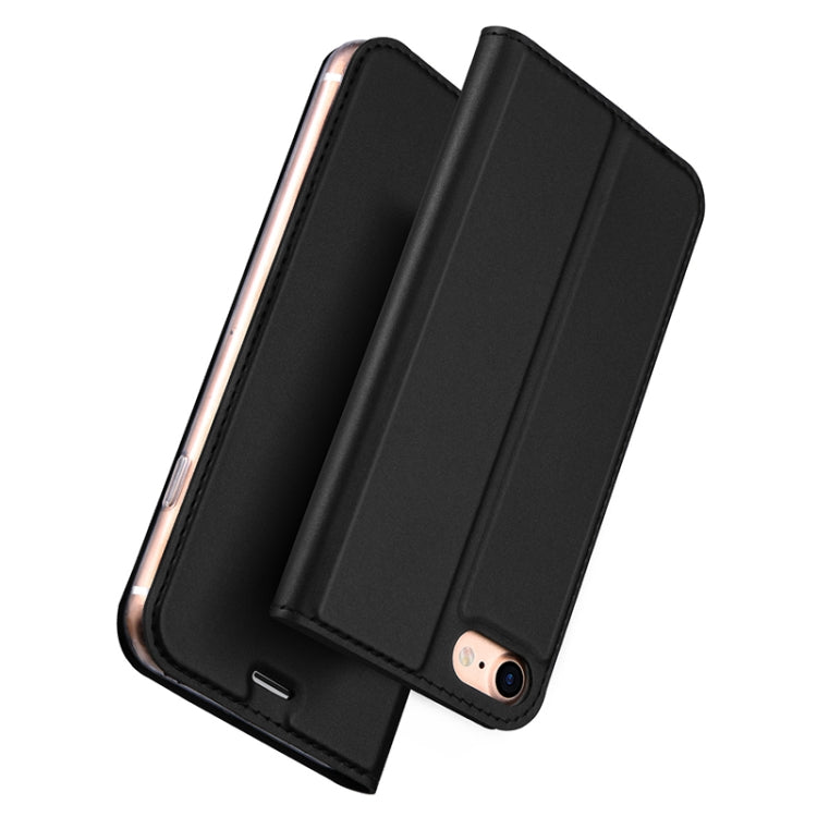 DUX DUCIS Skin Pro Series Leather Case for iPhone SE 2022 / SE 2020 / 8 / 7(Black) - More iPhone Cases by DUX DUCIS | Online Shopping UK | buy2fix