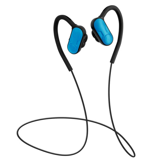 BTH-Y9 Ultra-light Ear-hook Wireless V4.1 Bluetooth Earphones with Mic(Blue) - Bluetooth Earphone by buy2fix | Online Shopping UK | buy2fix