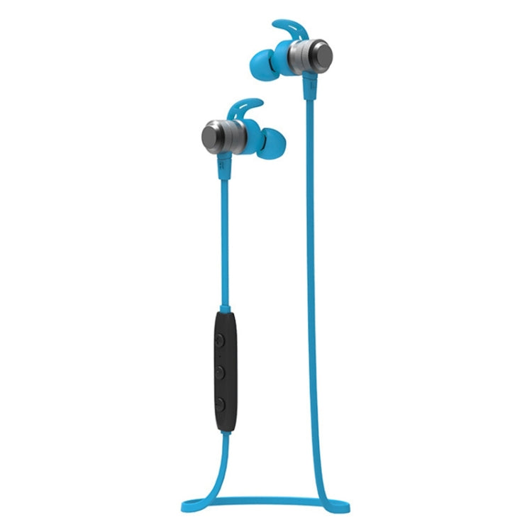 Universe XHH-O300 Noise Cancelling Magnetic Earbuds Wireless Bluetooth Sports Headset, For iPhone, Samsung, Huawei, Xiaomi, HTC and Other Smartphones(Blue) - Bluetooth Earphone by buy2fix | Online Shopping UK | buy2fix