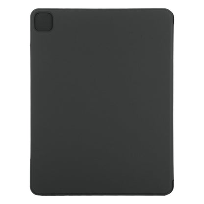 For iPad Air 13 2024 / Pro 12.9 2020 Double-sided Magnetic Flip PU Leather Tablet Case With Holder & Sleep / Wake-up Function(Black) - iPad Pro 12.9 (2020) Cases by buy2fix | Online Shopping UK | buy2fix