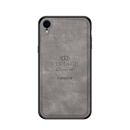 For iPhone XR PINWUYO Anti-wrestling Waterproof Full Coverage PC Case(Grey) - More iPhone Cases by PINWUYO | Online Shopping UK | buy2fix