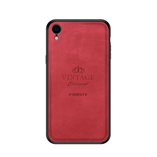 For iPhone XR PINWUYO Anti-wrestling Waterproof Full Coverage PC Case(Red) - More iPhone Cases by PINWUYO | Online Shopping UK | buy2fix