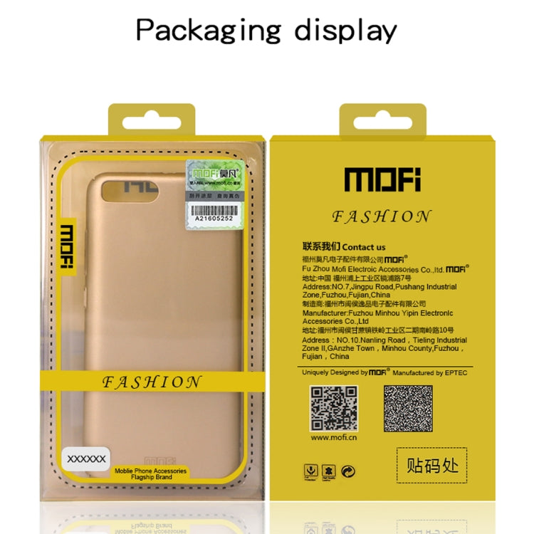 For iPhone XS MOFI Frosted PC Ultra-thin Full Coverage Case (Black) - More iPhone Cases by MOFI | Online Shopping UK | buy2fix