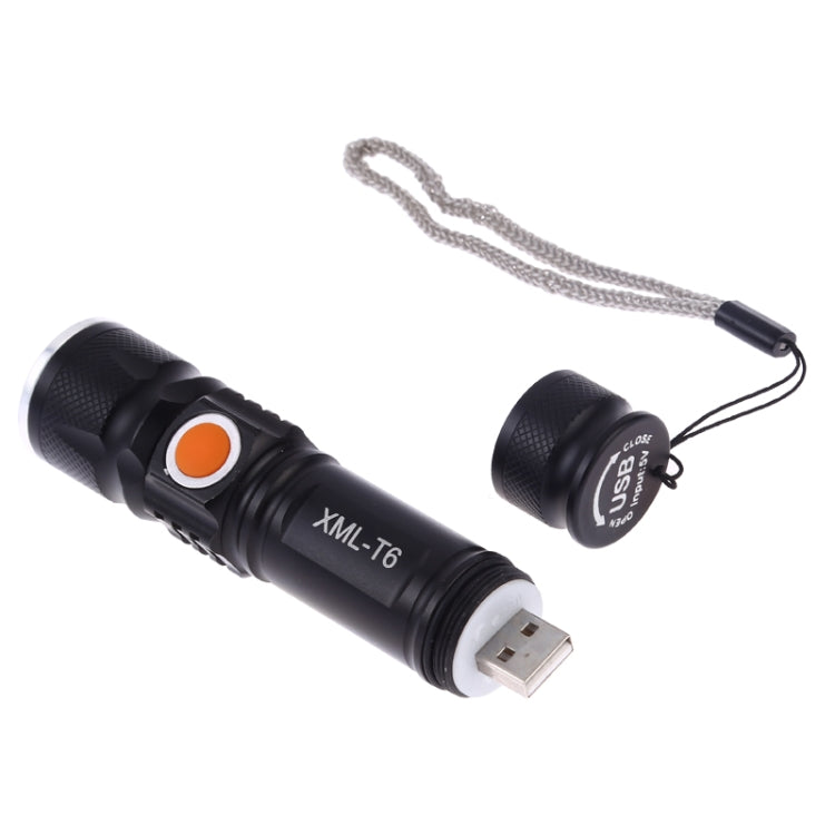 Ultra Bright Rechargeable LED Torch Flashlight - LED Flashlight by buy2fix | Online Shopping UK | buy2fix