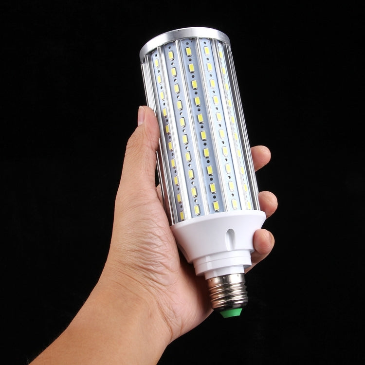 60W Aluminum Corn Light Bulb, E27 5200LM 160 LED SMD 5730, AC 220V(White Light) - LED Blubs & Tubes by buy2fix | Online Shopping UK | buy2fix