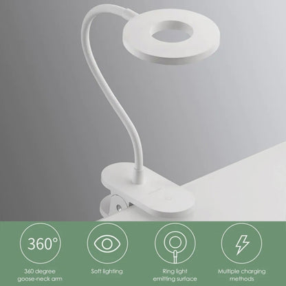 Original Xiaomi Youpin Yeelight J1 5W USB Charging Clip-On LED Desk Lamp with 3-modes Dimming - Desk Lamps by Xiaomi | Online Shopping UK | buy2fix