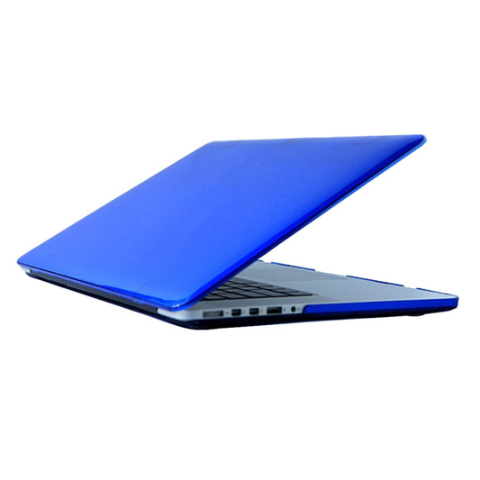 For 2016 New Macbook Pro 13.3 inch A1706 & A1708 Laptop Crystal PC Protective Case(Dark Blue) - MacBook Pro Cases by buy2fix | Online Shopping UK | buy2fix