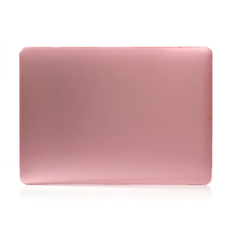 ENKAY Hat-Prince 2 in 1 Crystal Hard Shell Plastic Protective Case + US Version Ultra-thin TPU Keyboard Protector Cover for 2016 New MacBook Pro 15.4 inch with Touchbar (A1707)(Pink) - MacBook Pro Cases by ENKAY | Online Shopping UK | buy2fix