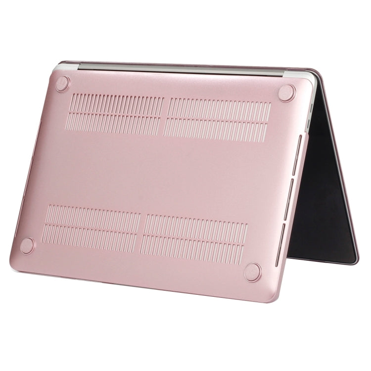 Laptop Metal Style Protective Case for MacBook Pro 15.4 inch A1990 (2018) (Rose Gold) - MacBook Pro Cases by buy2fix | Online Shopping UK | buy2fix