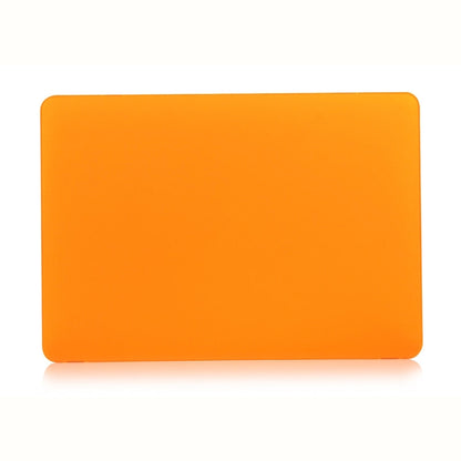 Laptop Frosted Style PC Protective Case for MacBook Pro 15.4 inch A1990 (2018)(Orange) - MacBook Pro Cases by buy2fix | Online Shopping UK | buy2fix