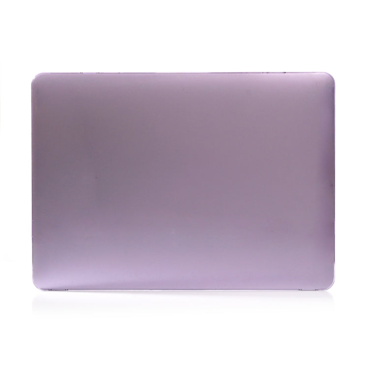 Laptop Crystal Style PC Protective Case for MacBook Pro 15.4 inch A1990 (2018) (Purple) - MacBook Pro Cases by buy2fix | Online Shopping UK | buy2fix