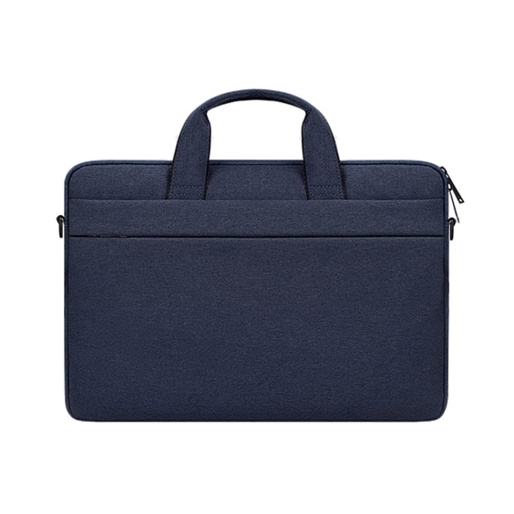 ST03S 13.3 inch Double Side Pockets Wearable Oxford Cloth Soft Handle Portable Laptop Tablet Bag(Navy Blue) - 13.3 inch by buy2fix | Online Shopping UK | buy2fix
