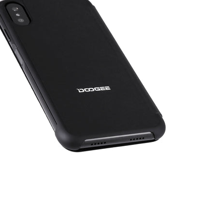 Horizontal Flip Leather Case for Doogee X55(Black) - More Brand by DOOGEE | Online Shopping UK | buy2fix