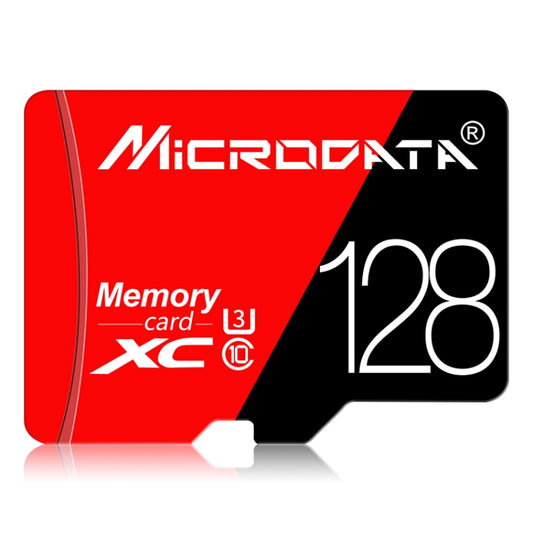 MICRODATA 128GB High Speed U3 Red and Black TF(Micro SD) Memory Card - Micro SD Card by MiCRODATA | Online Shopping UK | buy2fix