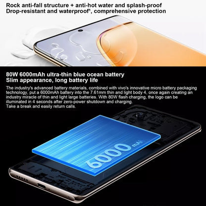 vivo Y200, Dual Back Cameras, 8GB+128GB, Face ID Screen Fingerprint Identification, 6.78 inch Android 14.0 OriginOS 4 Snapdragon 6 Gen 1 Octa Core 2.2GHz, OTG, Network: 5G, Support Google Play (Black) - vivo by vivo | Online Shopping UK | buy2fix