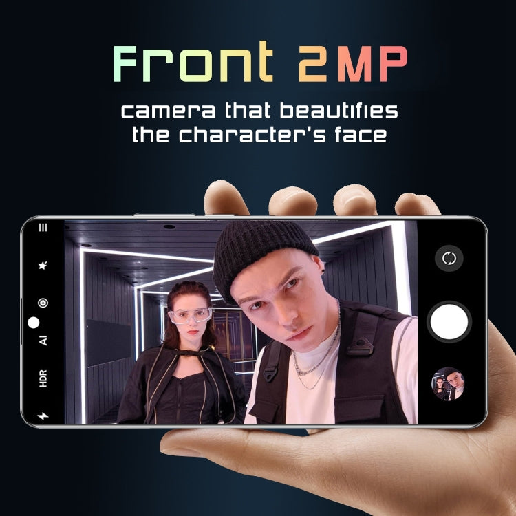 iP13 Pro Max L50, 1GB+4GB, 6.1 inch, Face Identification, Android 6.0 MTK6572 Dual Core, Network: 3G (Black) -  by buy2fix | Online Shopping UK | buy2fix