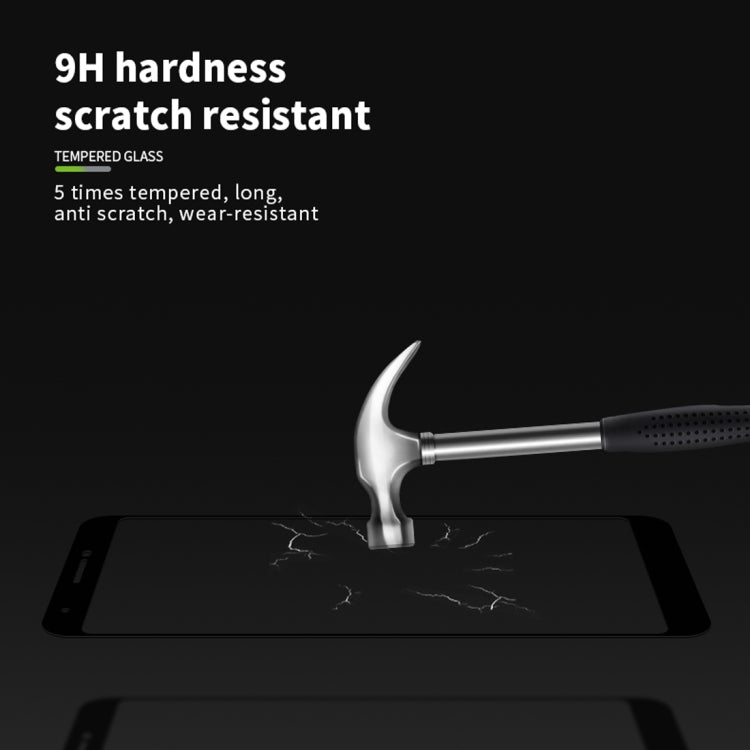 PINWUYO 9H 2.5D Full Screen Tempered Glass Film for Google Pixel 3a (Black) - Google Tempered Glass by PINWUYO | Online Shopping UK | buy2fix