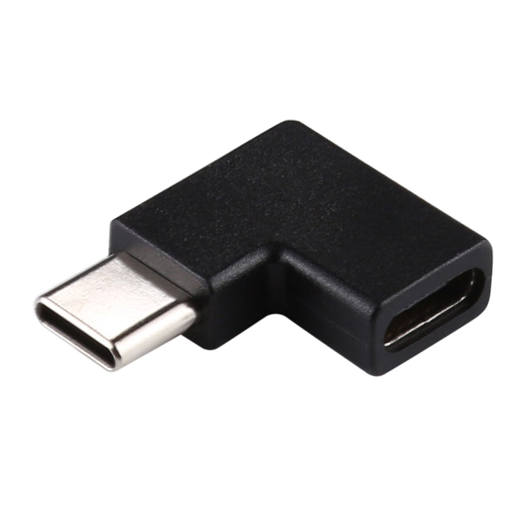 90 Degrees Right Angle USB-C / Type-C Female to Male Converter Adapter - Cable & Adapter by buy2fix | Online Shopping UK | buy2fix