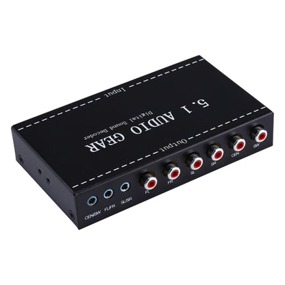 NK-A6L 5.1 Audio Gear Digital Sound Decoder, UK Plug - Audio Signal Switcher by buy2fix | Online Shopping UK | buy2fix