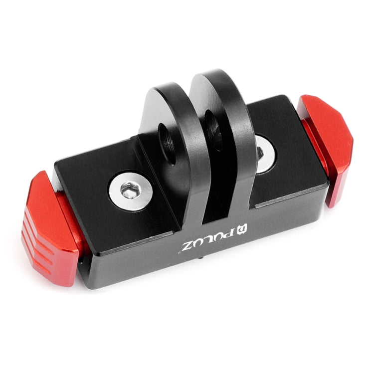 For GoPro HERO13 Black  PULUZ Magnetic Quick Release Base Mount (Black Red) - Connection Mount by PULUZ | Online Shopping UK | buy2fix