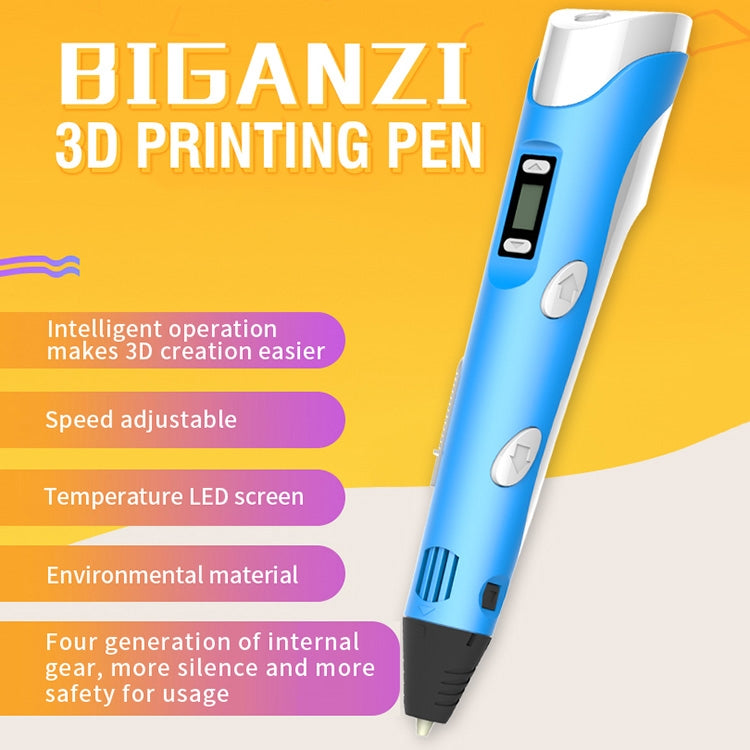 Hand-held 3D Printing Pen, EU Plug(Pink) - 3D Printer by buy2fix | Online Shopping UK | buy2fix