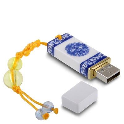 Blue and White Porcelain Series 2GB USB Flash Disk - USB Flash Drives by buy2fix | Online Shopping UK | buy2fix