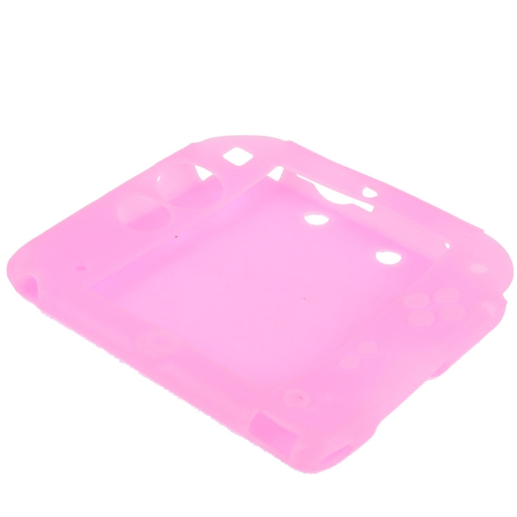 Pure Color Ultra Thin Silicone Case for Nintendo 2DS(Pink) - Cases by buy2fix | Online Shopping UK | buy2fix