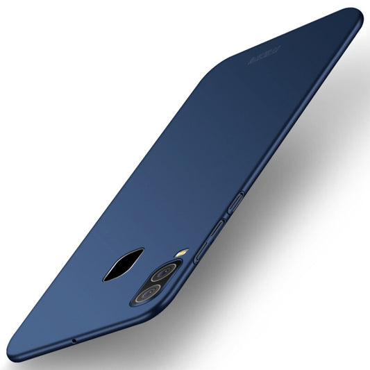 MOFI Frosted PC Ultra-thin Full Coverage Case for Galaxy A30 (Blue) - Galaxy Phone Cases by MOFI | Online Shopping UK | buy2fix