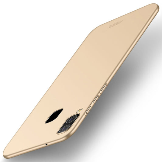 MOFI Frosted PC Ultra-thin Full Coverage Case for Galaxy A40 (Gold) - Galaxy Phone Cases by MOFI | Online Shopping UK | buy2fix