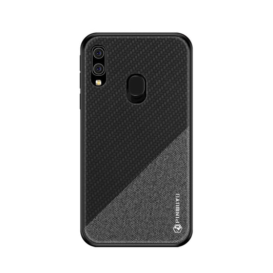 PINWUYO Honors Series Shockproof PC + TPU Protective Case for Galaxy A20 / A30 (Black) - Galaxy Phone Cases by PINWUYO | Online Shopping UK | buy2fix