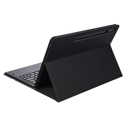 A970B Detachable Bluetooth Keyboard Ultrathin Horizontal Flip Leather Tablet Case with Pen Slot for Samsung Galaxy Tab S7 FE T730 / T736 / S7+ T970 / T975 / T976(Black) - Samsung Keyboard by buy2fix | Online Shopping UK | buy2fix