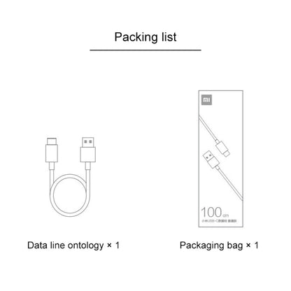 Original Xiaomi Youpin ZMI Type-C / USB-C Charging Cable, Regular Version, Length: 1m(White) - USB-C & Type-C Cable by Xiaomi | Online Shopping UK | buy2fix