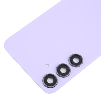 For Samsung Galaxy S24+ SM-S926B OEM Battery Back Cover with Camera Lens Cover(Light Purple) - Back Cover by buy2fix | Online Shopping UK | buy2fix