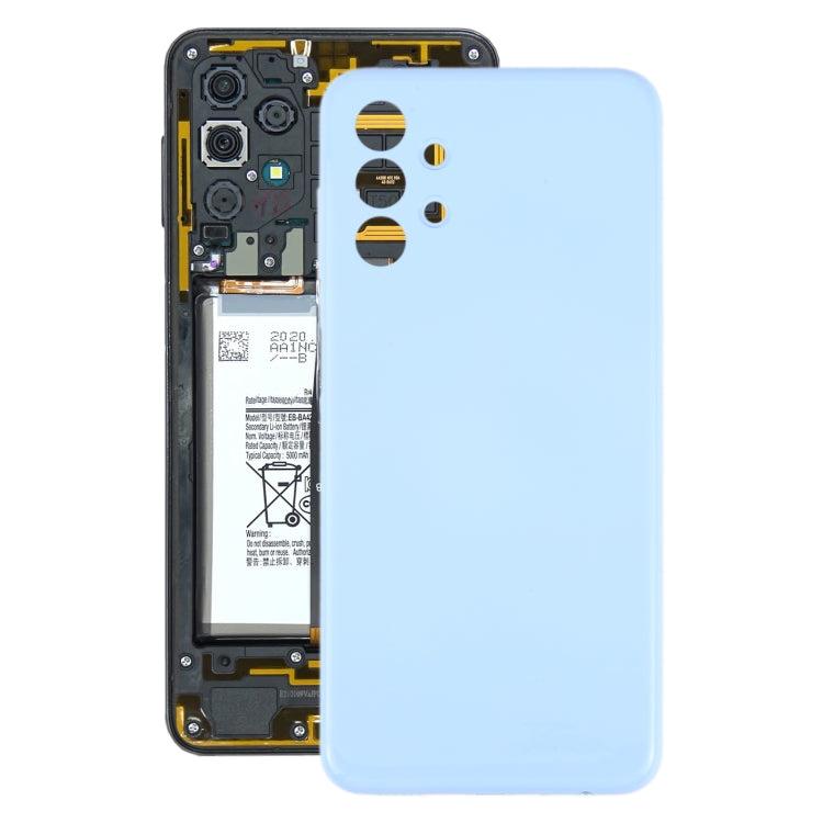 For Samsung Galaxy A13 SM-A137F Original Battery Back Cover(Blue) - Back Cover by buy2fix | Online Shopping UK | buy2fix