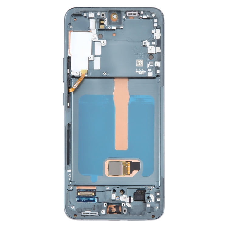 For Samsung Galaxy S22+ 5G SM-S906B Original LCD Screen Digitizer Full Assembly with Frame (Green) - Galaxy S Series Parts by buy2fix | Online Shopping UK | buy2fix