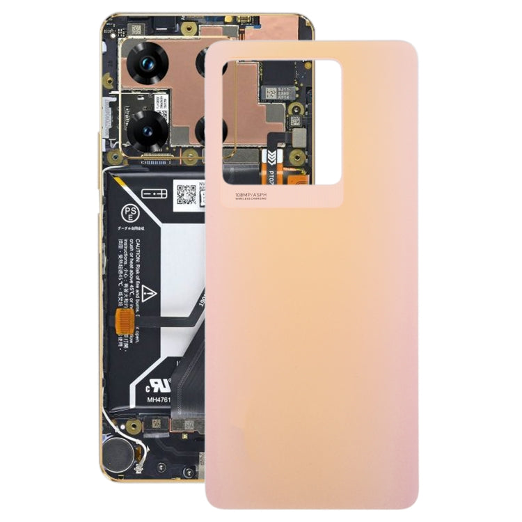 For Infinix Note 30 Pro 4G X678B Original Battery Back Cover(Gold) - Back Cover by buy2fix | Online Shopping UK | buy2fix