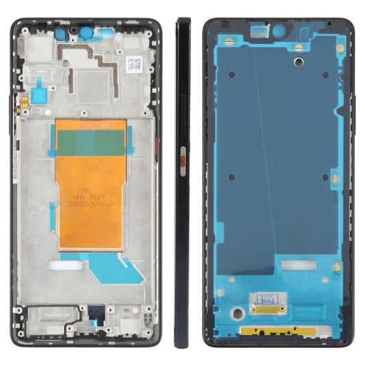 For Xiaomi Poco F5 Original Front Housing LCD Frame Bezel Plate (Black) - Frame Bezel Plate by buy2fix | Online Shopping UK | buy2fix