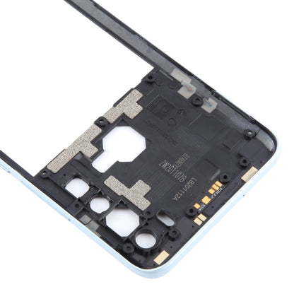 For HTC U20 5G Original Middle Frame Bezel Plate (White) - Full Housing Cover by buy2fix | Online Shopping UK | buy2fix