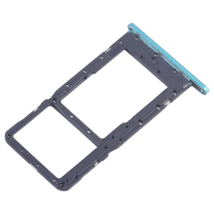 For Alcatel 1SE 2020 5030 SIM Card Tray + Micro SD Card Tray (Green) - Card Tray by buy2fix | Online Shopping UK | buy2fix