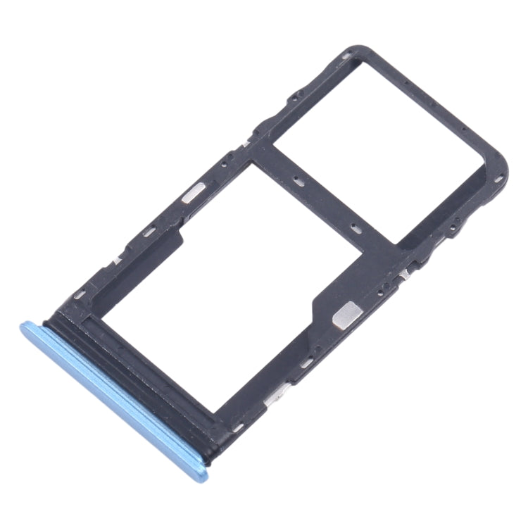 For TCL 20L / 20 Lite Original SIM Card Tray + Micro SD Card Tray (Blue) - For TCL by buy2fix | Online Shopping UK | buy2fix